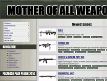 Tablet Screenshot of motherofallweapons.com